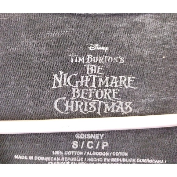 Disney The Nightmare Before Christmas Jack Skellington Graphic T Shirt Size S - Picture 12 of 16